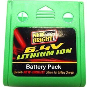 New Bright 6.4 Volts Lithium-Ion Battery 500 & Adaptor Charger for RC Truck